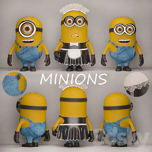 Minions 3DModel