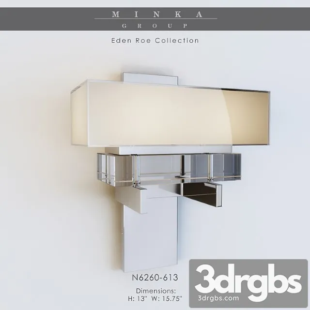 Minka Group N6260 613 Corrected 3ds Max File 3D Model Free