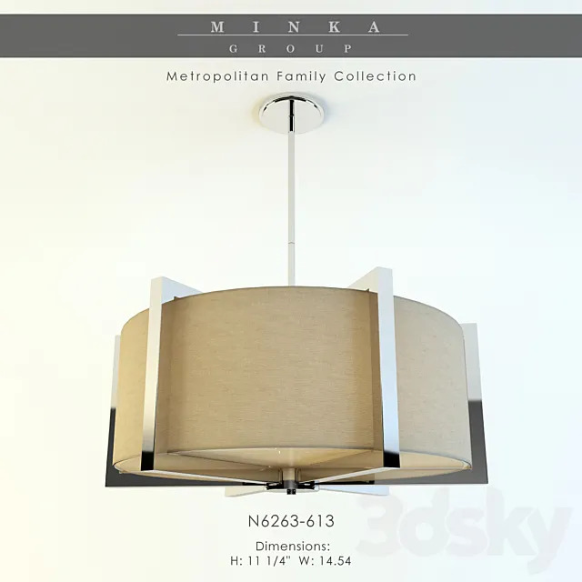minka group N6263-613 3DModel
