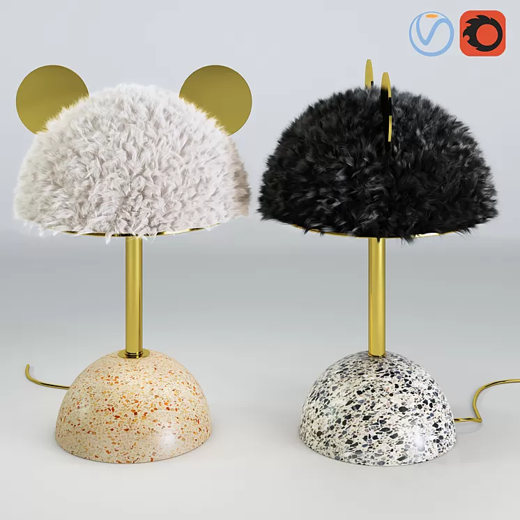 Minos Table Lamps by Merve Kahraman 3D Model