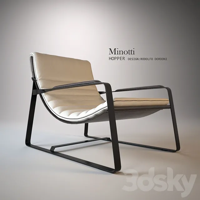 Minotti _ HOPPER 3DModel