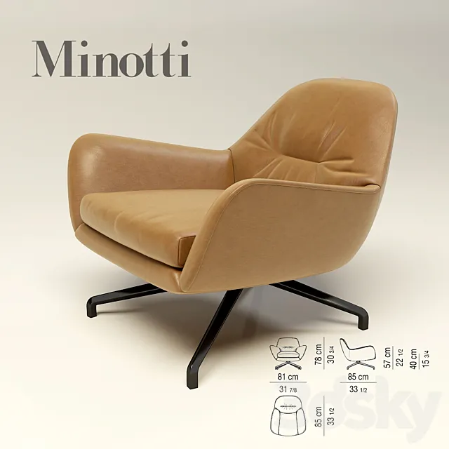 Minotti _ Jensen 3D Model