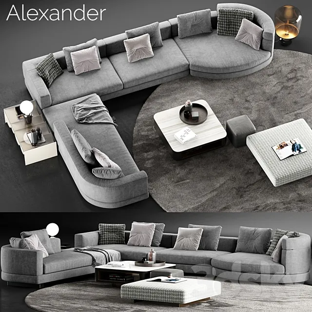 Minotti Alexander Sofa 5 Free Download