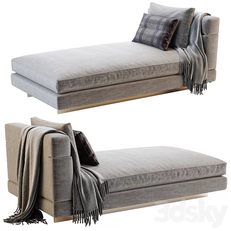 Minotti Alexander_Daybed 3D Model