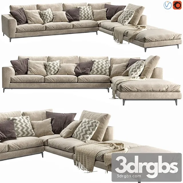 Minotti andersen arrangement 06 2 3D Model Free