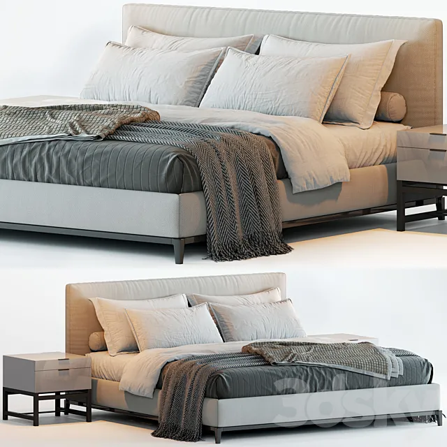 Minotti Andersen Bed 3DModel