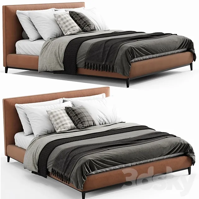 Minotti Andersen bed 3DModel