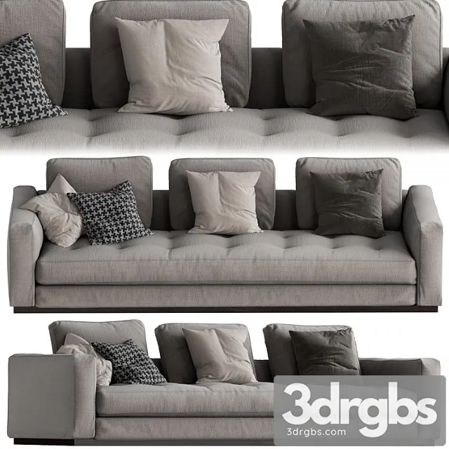 Minotti andersen line & 2 3D Model Free