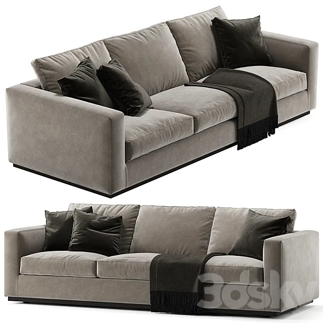 Minotti Andersen Line sofa 3D Model