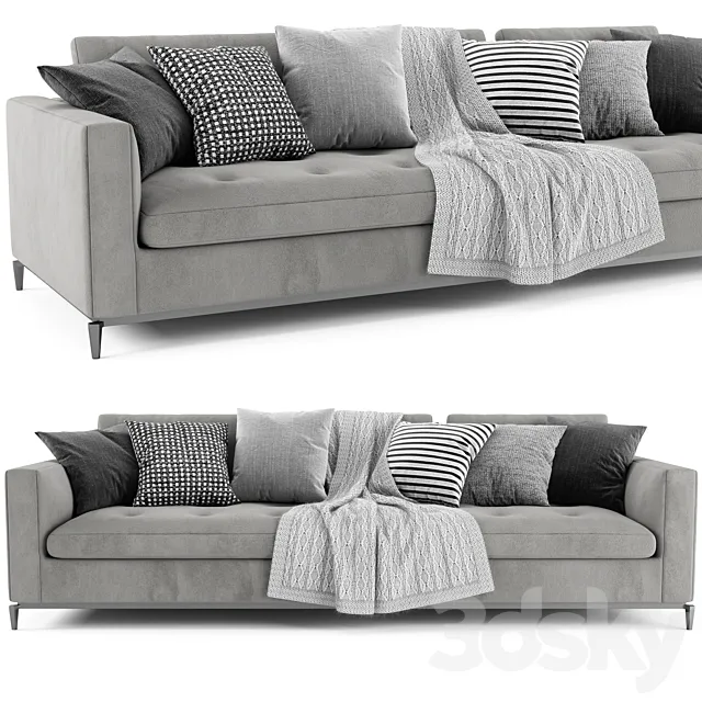 Minotti Andersen Quilt 2 3D Model