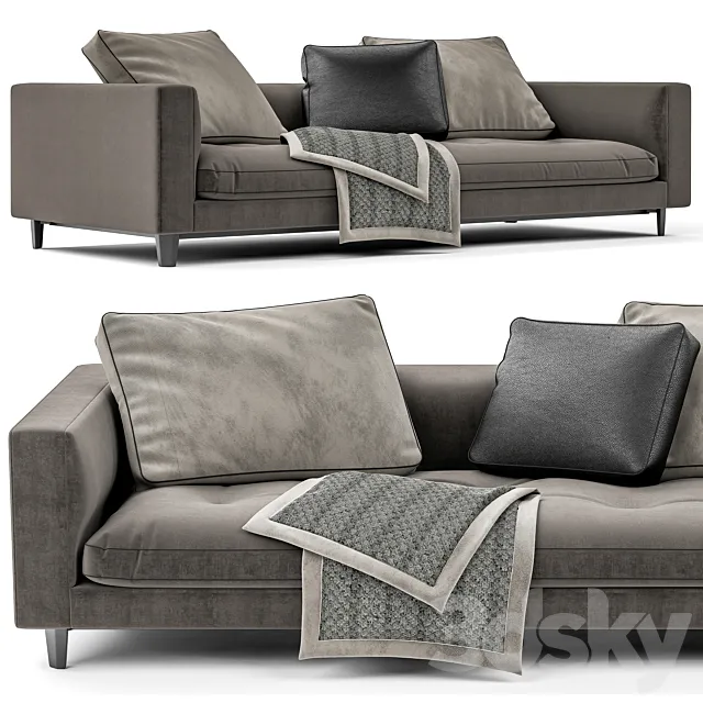 Minotti andersen quilt 2 3DModel