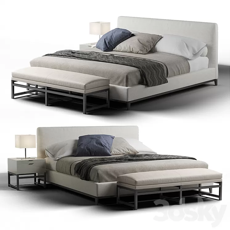 Minotti Andersen Quilt 3D Model
