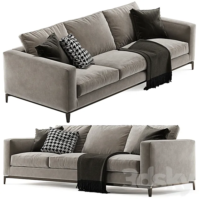 Minotti andersen sofa 3D Model