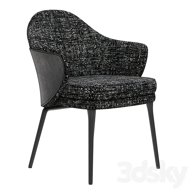 Minotti angie dining chair 3DModel