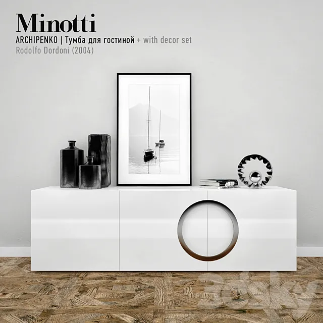 minotti ARCHIPENKO 1 3DModel