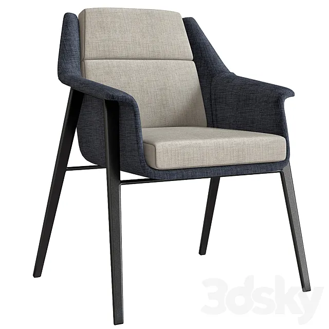 Minotti armchair 3DModel