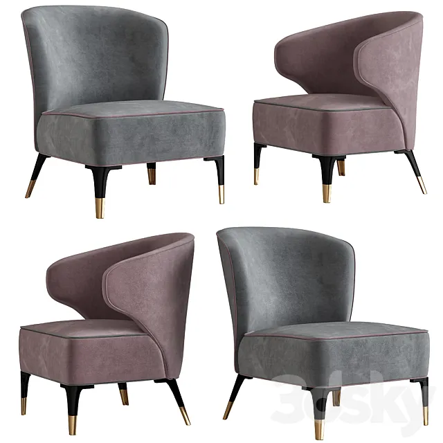 Minotti aston 3D Model