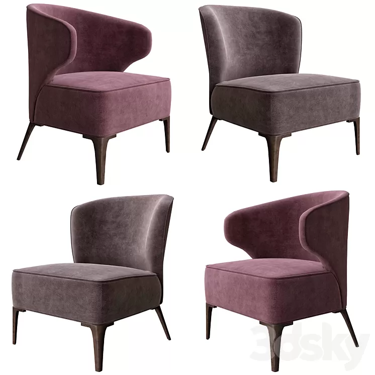 Minotti ASTON 3D Model