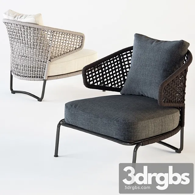 Minotti aston cord_222 3D Model Free