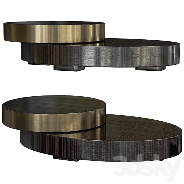 Minotti benson table 3DModel