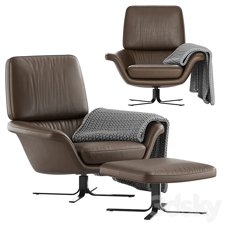 Minotti blake-soft 3D Model Free