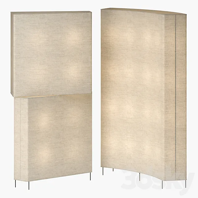 Minotti blanche p3 3D Model