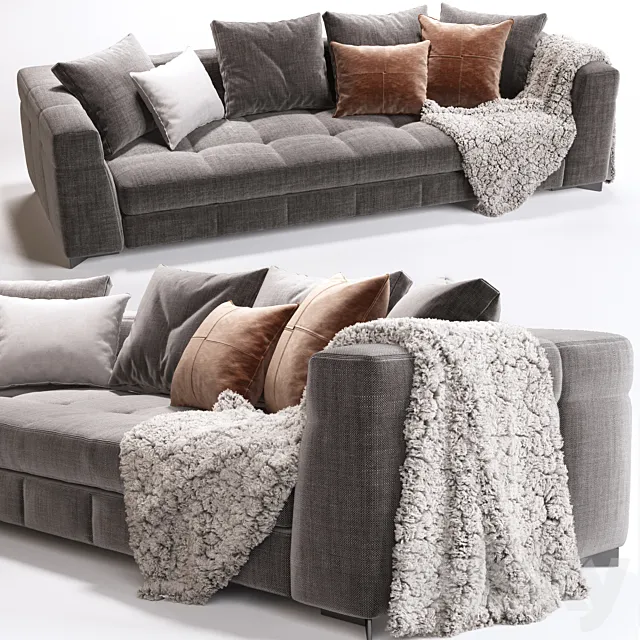 Minotti Blazer sofa 3D Model