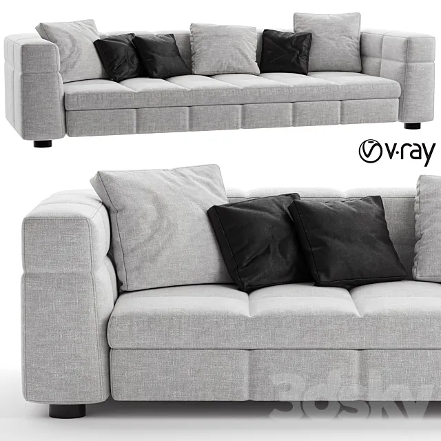 Minotti blazer white 3DModel