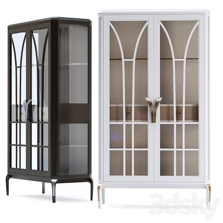 Minotti Collezioni Capri cabinet 3D Model Free