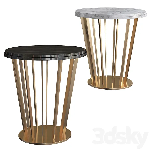 Minotti Collezioni FILICUDI TALL SIDE TABLE 3DModel