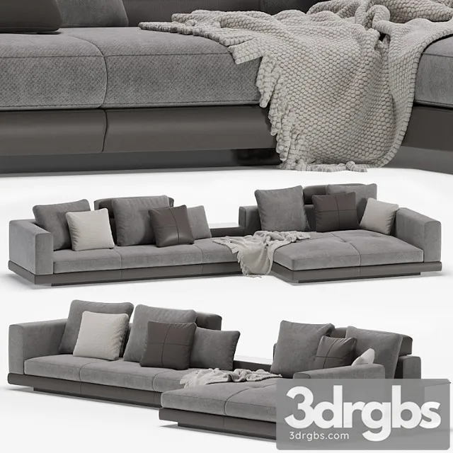 Minotti connery modular sofa