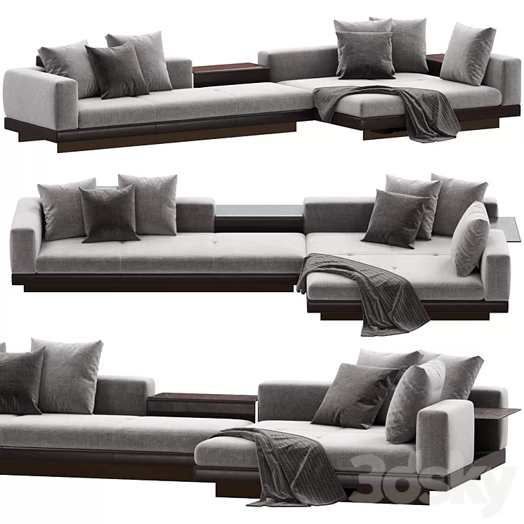 Minotti Connery Sofa 3D Model