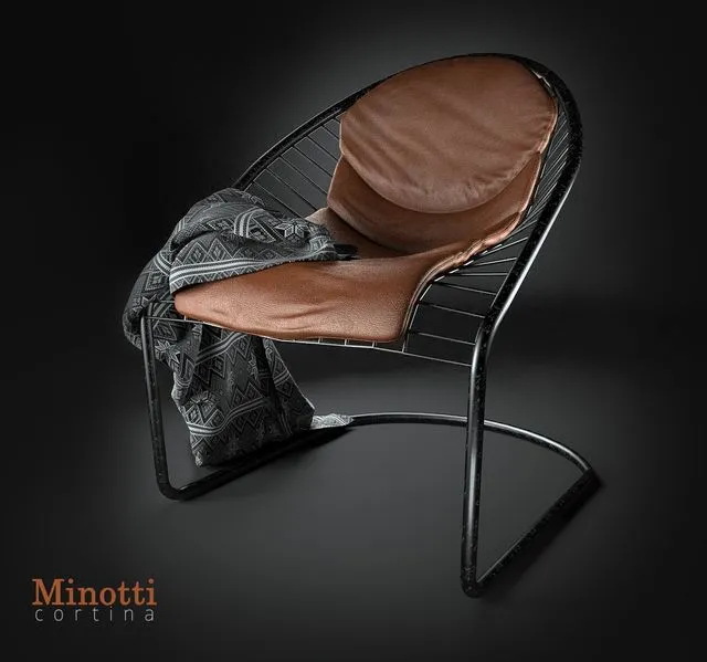 Minotti Cortina 3D Model