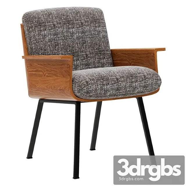 Minotti daiki outdoor 2 3D Model Free