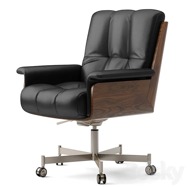 Minotti Daiki Studio armchair 3D Model Free