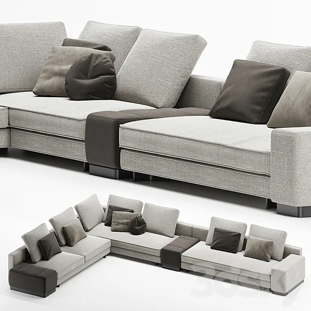 Minotti daniels 2 3DModel