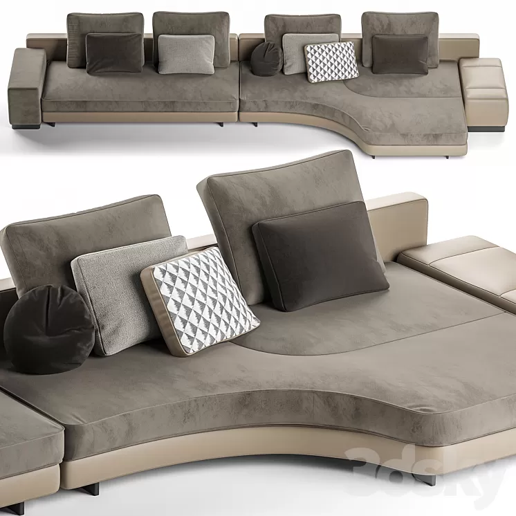 Minotti daniels 3D Model