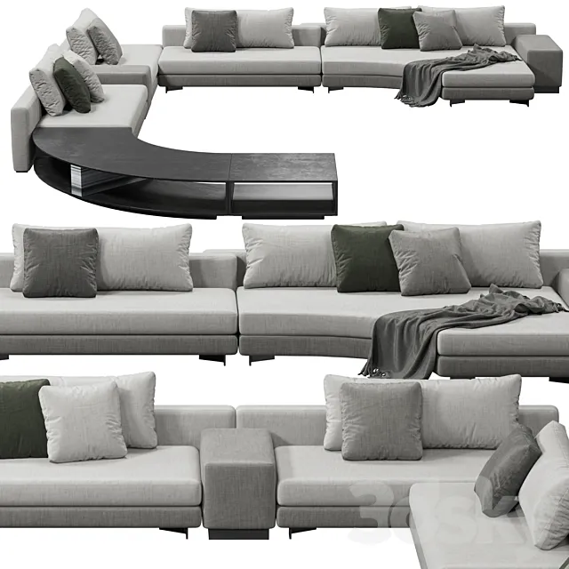 Minotti Daniels sofa 3DModel