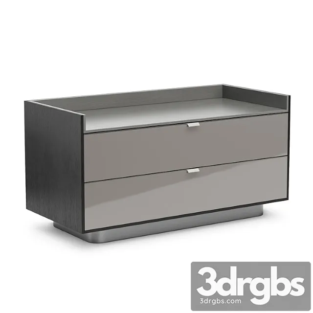 Minotti darren chest with 2 drawers 2 3D Model Free