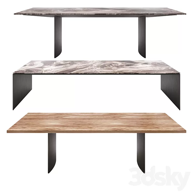 Minotti Dining Linha 3D Model