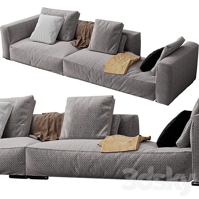 Minotti - Donovan sofa 3DModel
