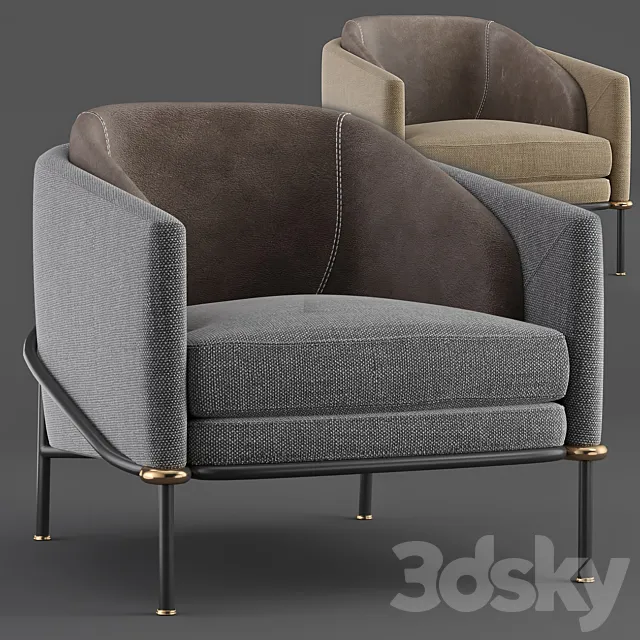 Minotti fil noir 3D Model
