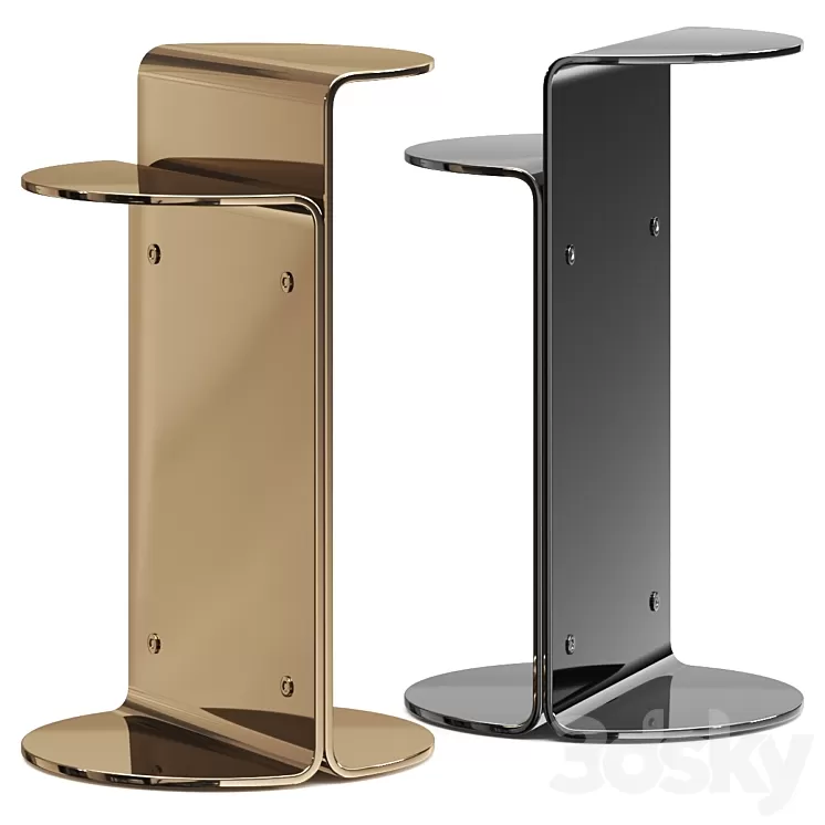 Minotti Flirt By Rodolfo Dordoni Table 3D Model Free