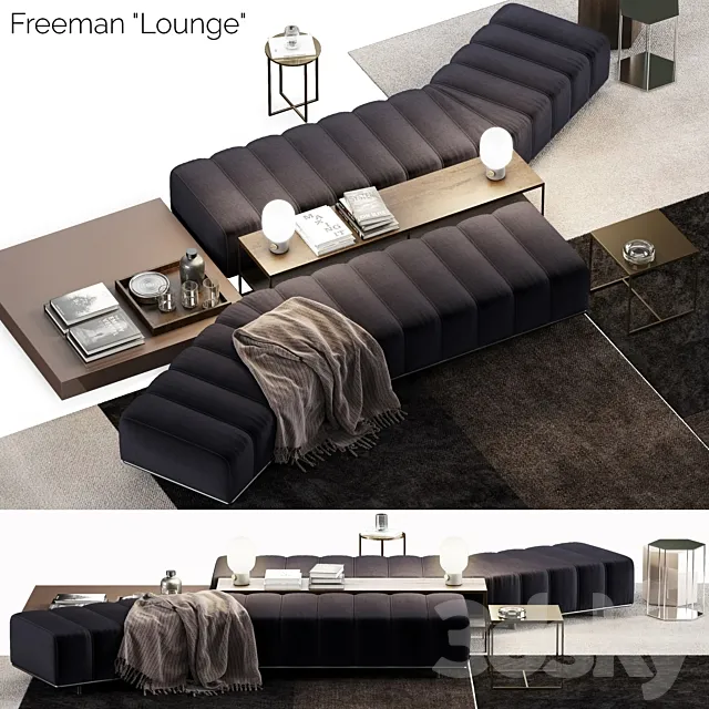 Minotti Freeman Lounge 3DModel