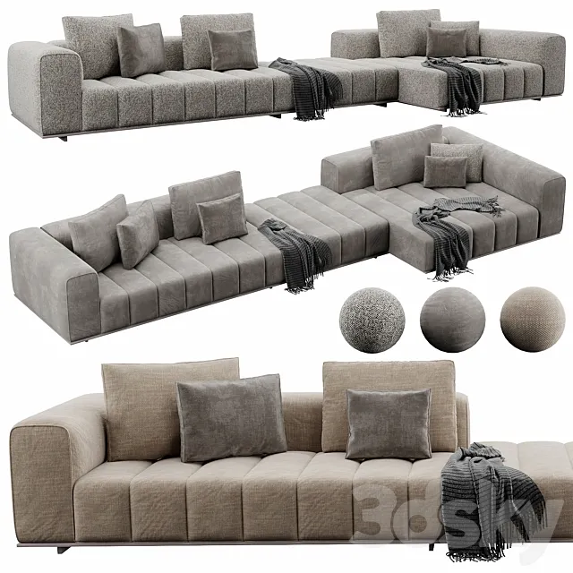 Minotti Good Man 3D Model