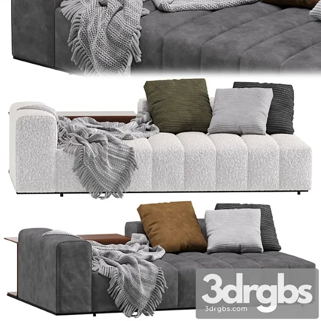 Minotti Goodman Modular Sofa 05 3D Model Free