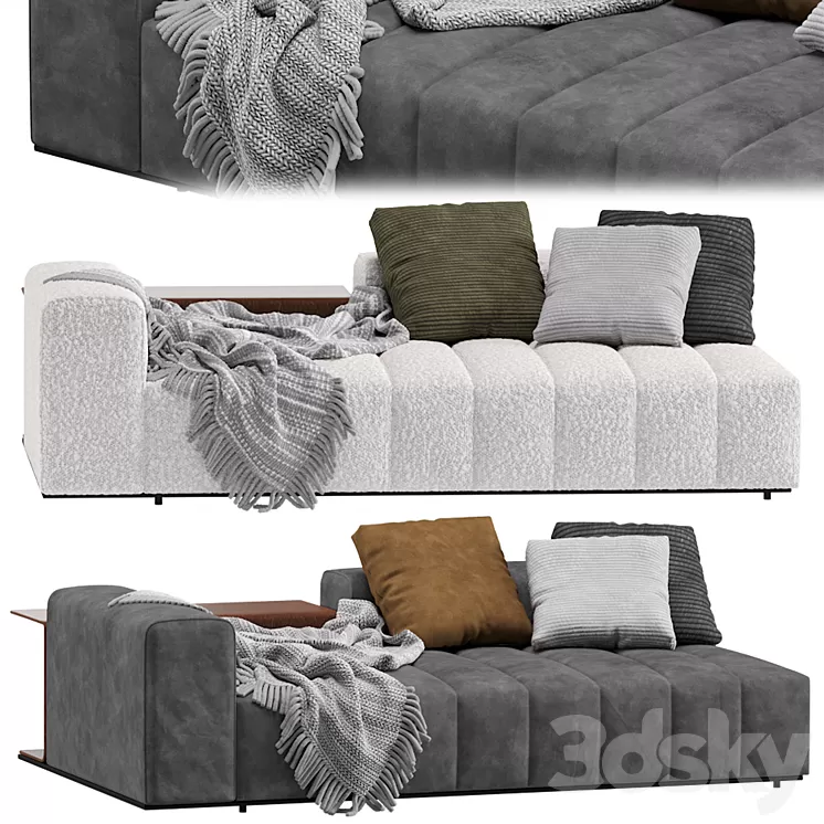 Minotti Goodman Modular Sofa 05 3D Model Free