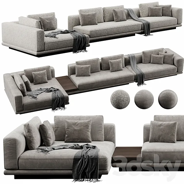 Minotti Horizonte 3D Model