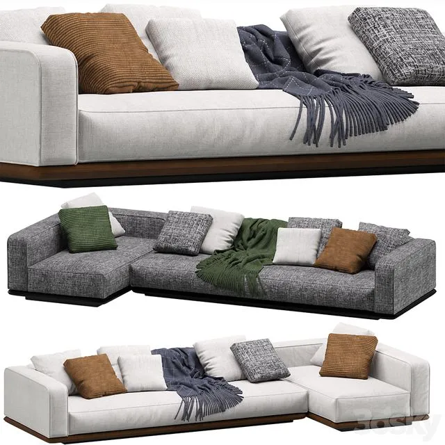Minotti Horizonte Modular Sofa 06 Free Download