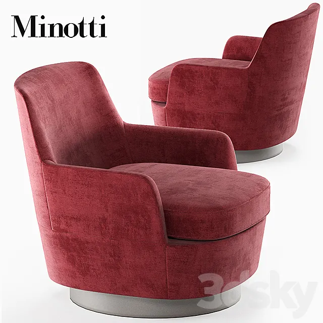 Minotti Jacques 3D Model